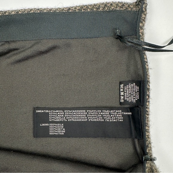 Ralph Lauren Black Label Green Tweed Knit Mini Skirt - Picture 10 of 10